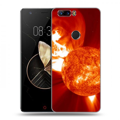 Дизайнерский пластиковый чехол для ZTE Nubia Z17 Солнце