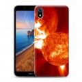 Дизайнерский силиконовый чехол для Xiaomi RedMi 7A Солнце