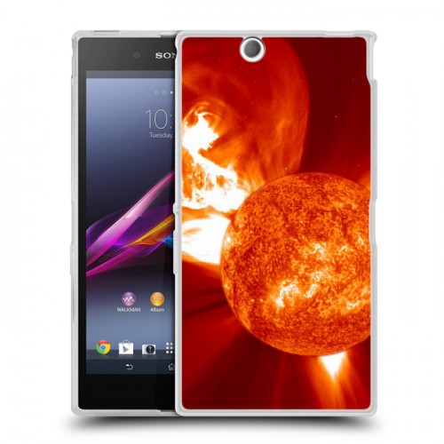 Дизайнерский пластиковый чехол для Sony Xperia Z Ultra  Солнце