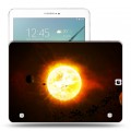 Дизайнерский силиконовый чехол для Samsung Galaxy Tab S2 9.7 Солнце