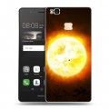Дизайнерский пластиковый чехол для Huawei P9 Lite Солнце