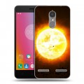 Дизайнерский силиконовый чехол для Lenovo K6 Солнце