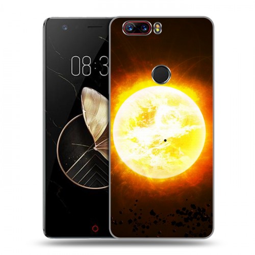 Дизайнерский пластиковый чехол для ZTE Nubia Z17 Солнце