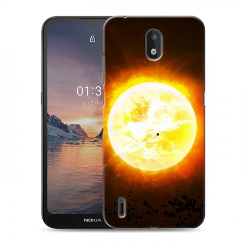 Дизайнерский силиконовый чехол для Nokia 1.3 Солнце