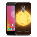 Дизайнерский силиконовый чехол для Lenovo K6 Солнце