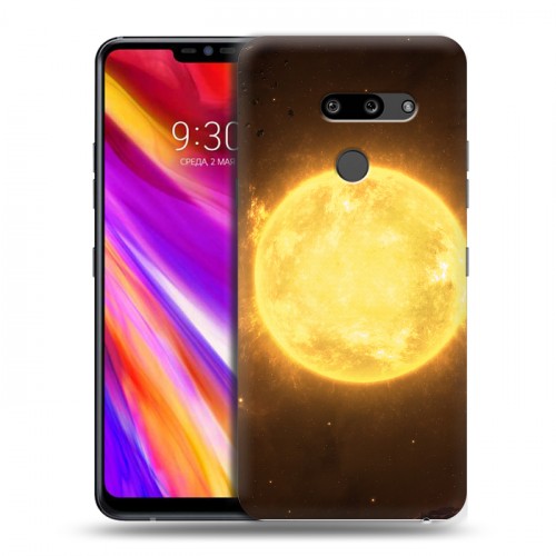 Дизайнерский пластиковый чехол для LG G8 ThinQ Солнце