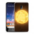 Дизайнерский пластиковый чехол для Nokia 2.2 Солнце