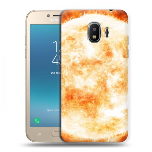 Дизайнерский пластиковый чехол для Samsung Galaxy J2 (2018) Солнце