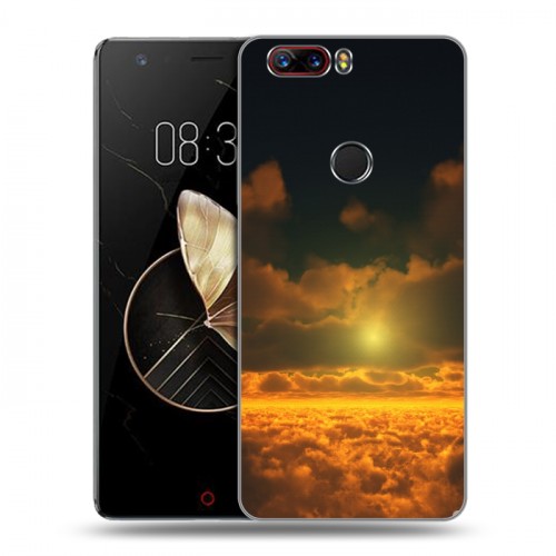 Дизайнерский пластиковый чехол для ZTE Nubia Z17 Солнце