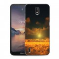 Дизайнерский силиконовый чехол для Nokia 1.3 Солнце