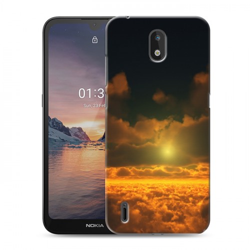 Дизайнерский силиконовый чехол для Nokia 1.3 Солнце