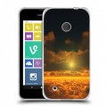 Дизайнерский пластиковый чехол для Nokia Lumia 530 Солнце