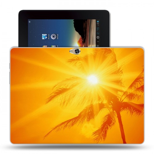 Дизайнерский пластиковый чехол для Huawei MediaPad M2 10 Солнце