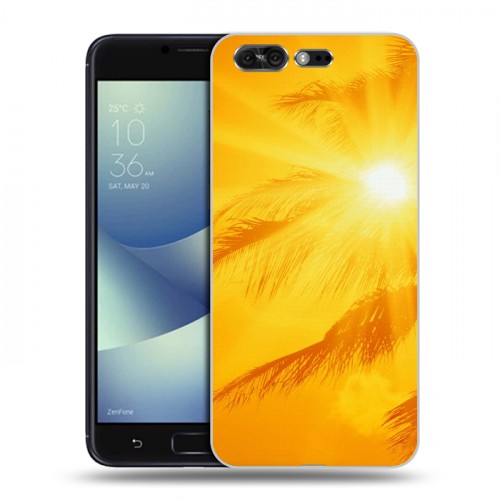 Дизайнерский силиконовый чехол для ASUS ZenFone 4 Pro Солнце