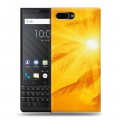 Дизайнерский пластиковый чехол для BlackBerry KEY2 Солнце