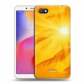 Дизайнерский пластиковый чехол для Xiaomi RedMi 6A Солнце