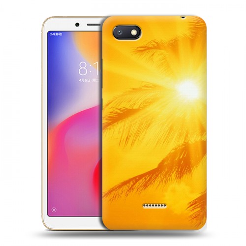 Дизайнерский пластиковый чехол для Xiaomi RedMi 6A Солнце