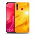 Дизайнерский пластиковый чехол для Huawei Nova 4 Солнце