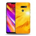 Дизайнерский пластиковый чехол для LG G8 ThinQ Солнце