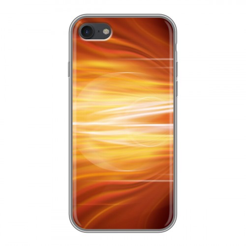 Дизайнерский силиконовый с усиленными углами чехол для Iphone 7 Солнце