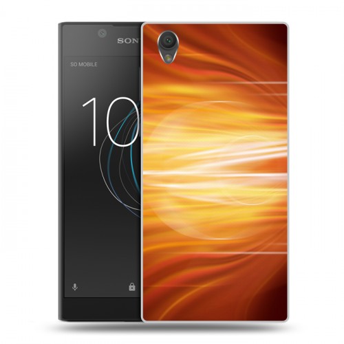 Дизайнерский пластиковый чехол для Sony Xperia L1 Солнце