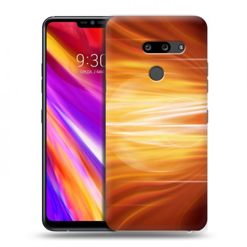 Дизайнерский пластиковый чехол для LG G8 ThinQ Солнце