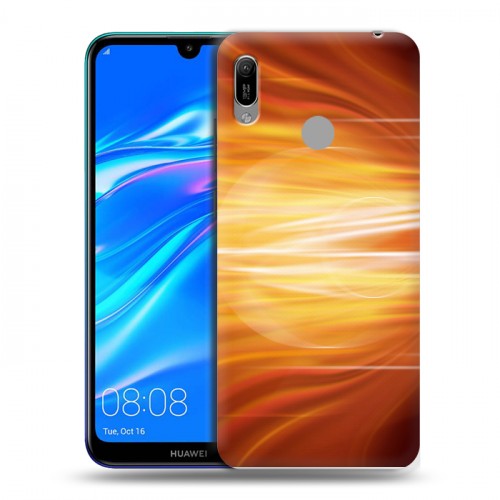 Дизайнерский пластиковый чехол для Huawei Y6 (2019) Солнце