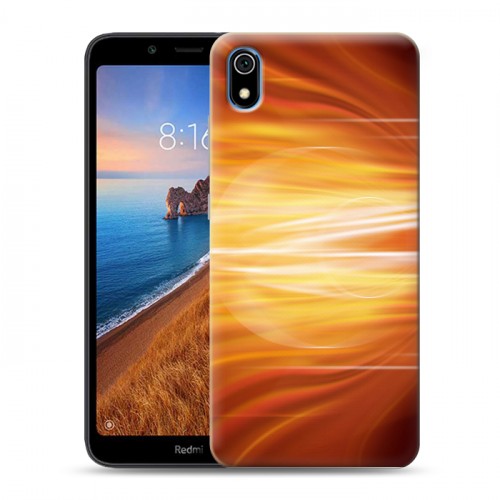 Дизайнерский силиконовый чехол для Xiaomi RedMi 7A Солнце