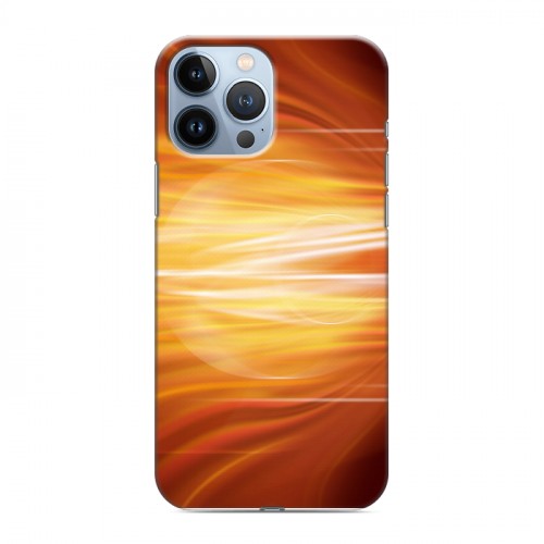 Дизайнерский силиконовый чехол для Iphone 13 Pro Max Солнце