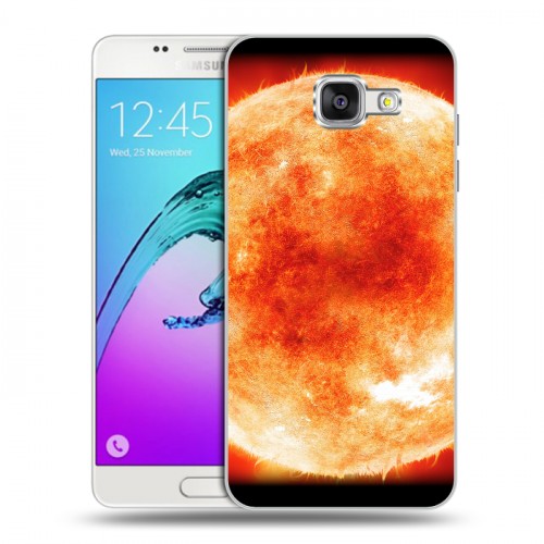 Дизайнерский силиконовый чехол для Samsung Galaxy A5 (2016) Солнце