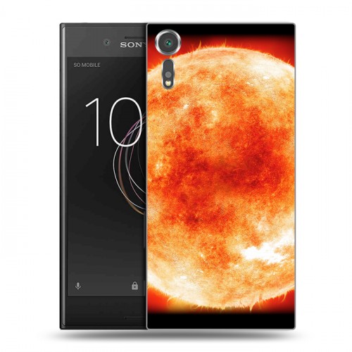 Дизайнерский пластиковый чехол для Sony Xperia XZs Солнце