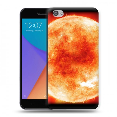 Дизайнерский пластиковый чехол для Xiaomi RedMi Note 5A Солнце