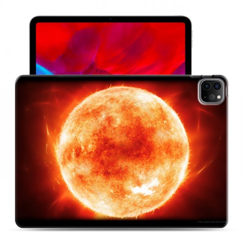 Дизайнерский силиконовый чехол для Ipad Pro 11 (2020) Солнце