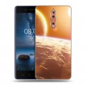 Дизайнерский пластиковый чехол для Nokia 8 Солнце