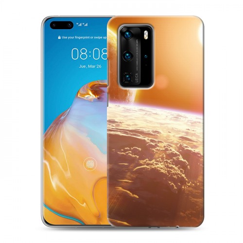 Дизайнерский пластиковый чехол для Huawei P40 Pro Солнце