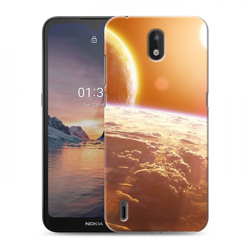 Дизайнерский силиконовый чехол для Nokia 1.3 Солнце