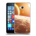 Дизайнерский пластиковый чехол для Microsoft Lumia 640 Солнце