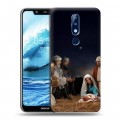 Дизайнерский пластиковый чехол для Nokia 5.1 Plus Рождество Христово