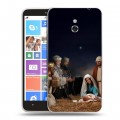 Дизайнерский пластиковый чехол для Nokia Lumia 1320 Рождество Христово