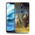 Дизайнерский силиконовый чехол для Nokia 5.1 Plus Рождество Христово