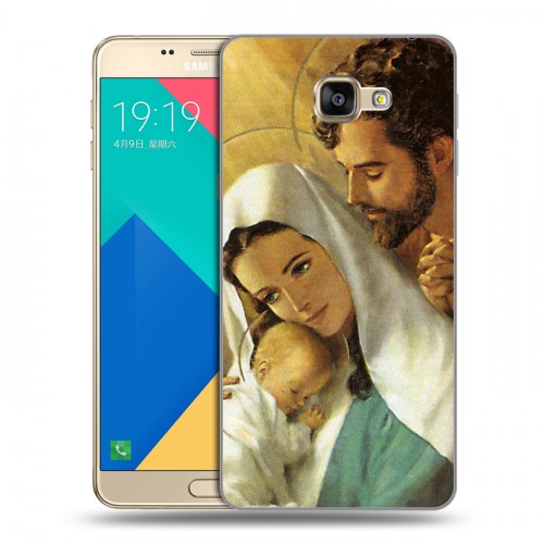 Дизайнерский силиконовый чехол для Samsung Galaxy A9 Рождество Христово