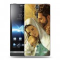 Дизайнерский пластиковый чехол для Sony Xperia S Рождество Христово