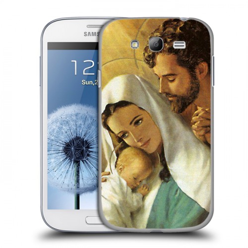 Дизайнерский пластиковый чехол для Samsung Galaxy Grand Рождество Христово