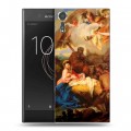 Дизайнерский пластиковый чехол для Sony Xperia XZs Рождество Христово