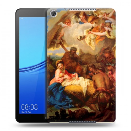 Дизайнерский силиконовый чехол для Huawei MediaPad M5 lite 8 Рождество Христово