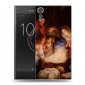 Дизайнерский пластиковый чехол для Sony Xperia XZs Рождество Христово