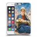 Дизайнерский силиконовый чехол для Iphone 6 Plus/6s Plus Рождество Христово