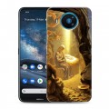 Дизайнерский силиконовый чехол для Nokia 8.3 Рождество Христово