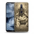 Дизайнерский пластиковый чехол для Nokia 6.1 Plus Рождество Христово