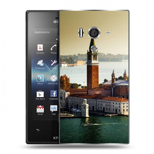 Дизайнерский пластиковый чехол для Sony Xperia acro S Венеция